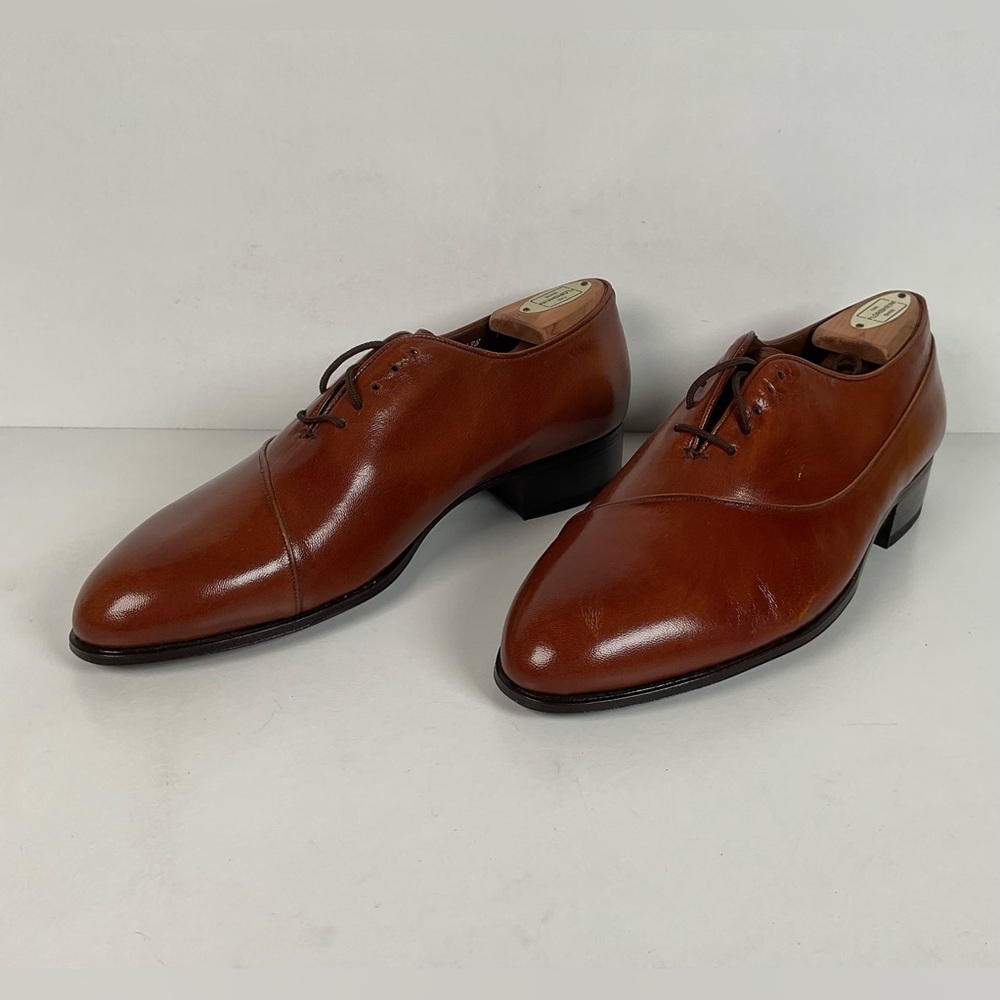 Vintage Florsheim Oxford Shoes | 1960s-1970s | Narrow | Men’s 8 C